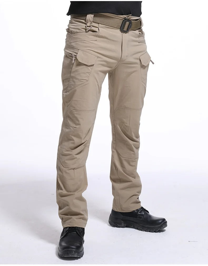 Men’s Classic Tactical Cargo Pants – Durable Multi-Pocket Outdoor Combat Trousers