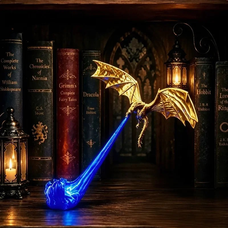 Fire-Breathing Dragon LED Light