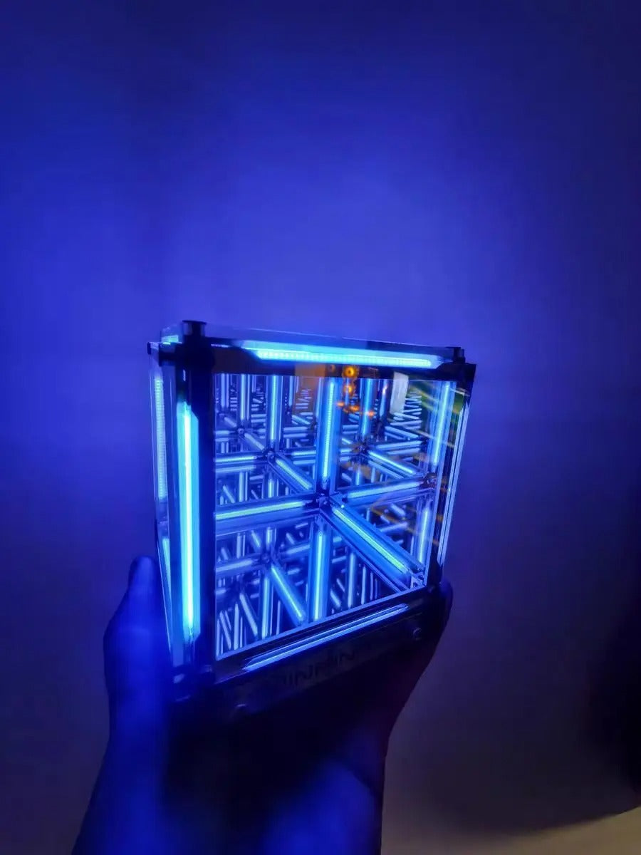 Technology Atmosphere Light 4-Dimensional Space Hypercube Night Light