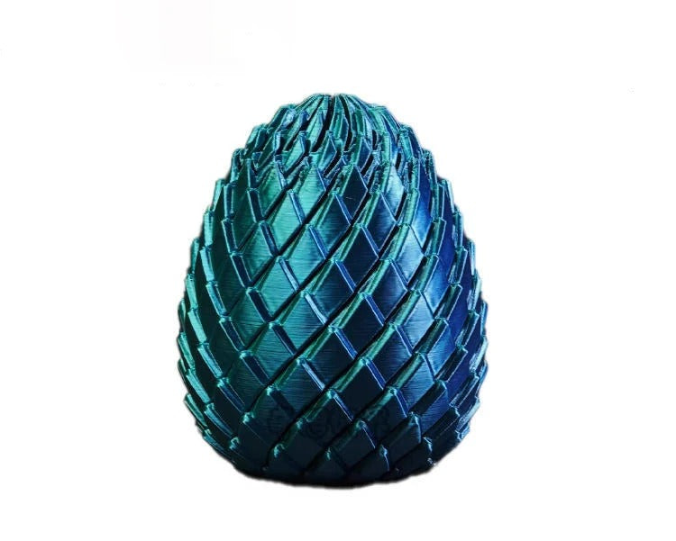 Twisty Fidget Egg – 3D Printed Sensory Desk Toy