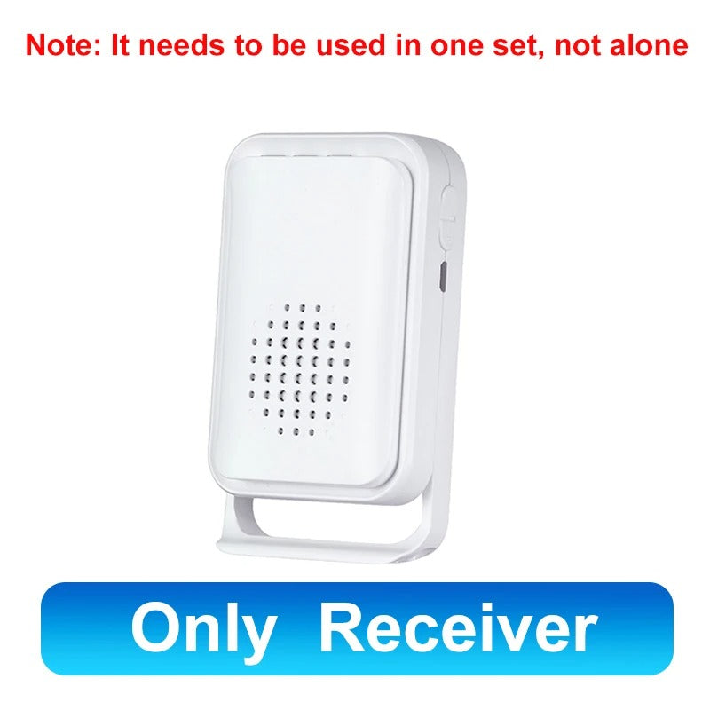 Wireless PIR Motion Sensor Doorbell – 36 Chimes, Welcome Alert & Split Induction Design