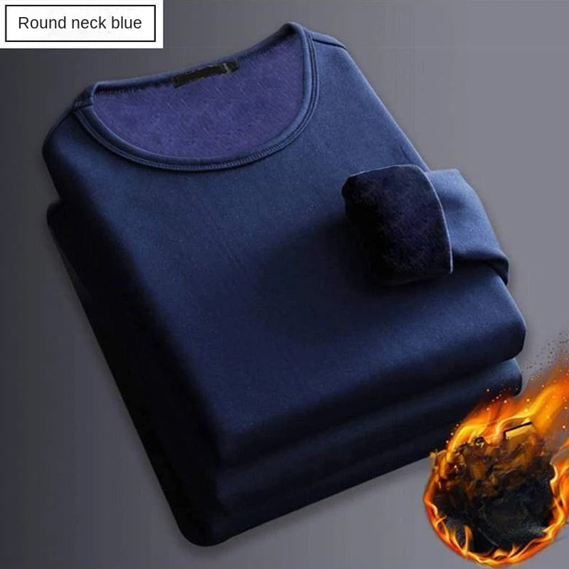 Men’s Winter Thermal Underwear T-Shirt – Long Sleeve Base Layer for Cold Weather