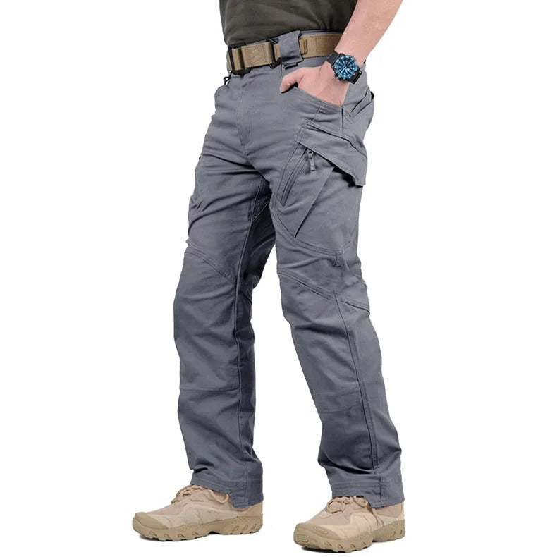 Men’s Classic Tactical Cargo Pants – Durable Multi-Pocket Outdoor Combat Trousers