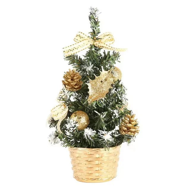 Mini Christmas Tree – 20cm, 30cm & 40cm Artificial Tabletop Xmas Tree for Home, Office & Desk Decoration