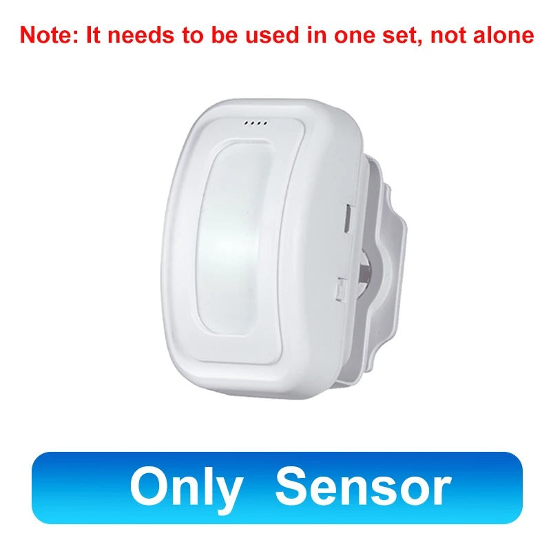 Wireless PIR Motion Sensor Doorbell – 36 Chimes, Welcome Alert & Split Induction Design