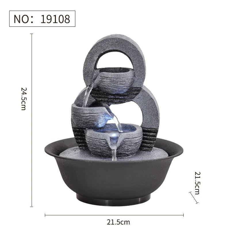 Handmade Home Decorative Fountain | Indoor Water Feature for Zen Living