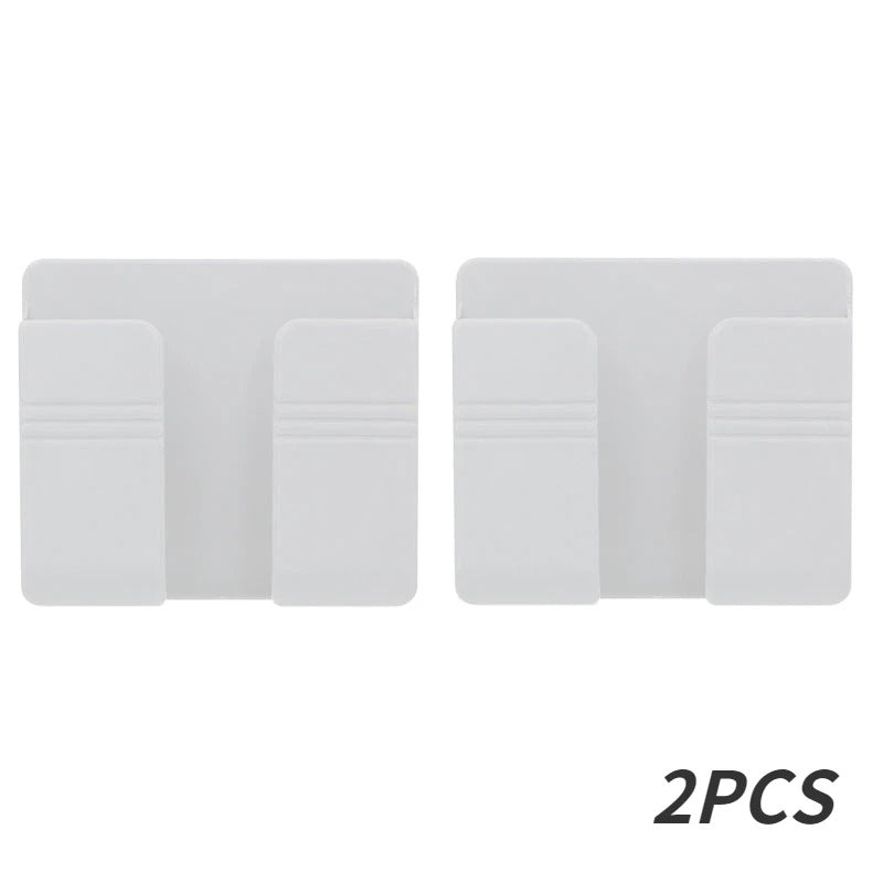 Wall Mounted Storage Box – Punch-Free Multifunction Organizer for Remote, Phone & Charger