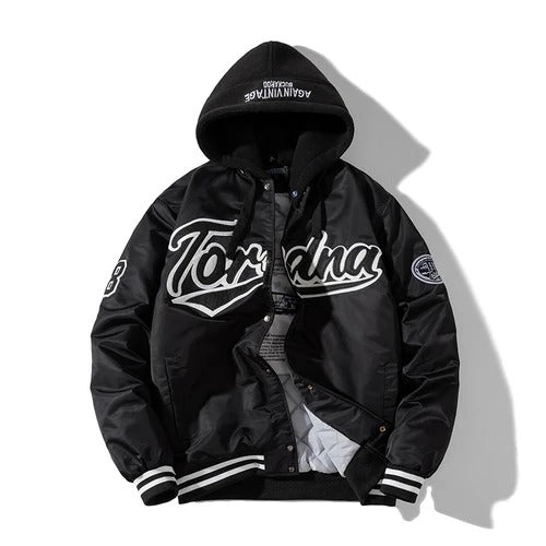 Varsity Baseball Bomber Jacket - Hip Hop Streetwear