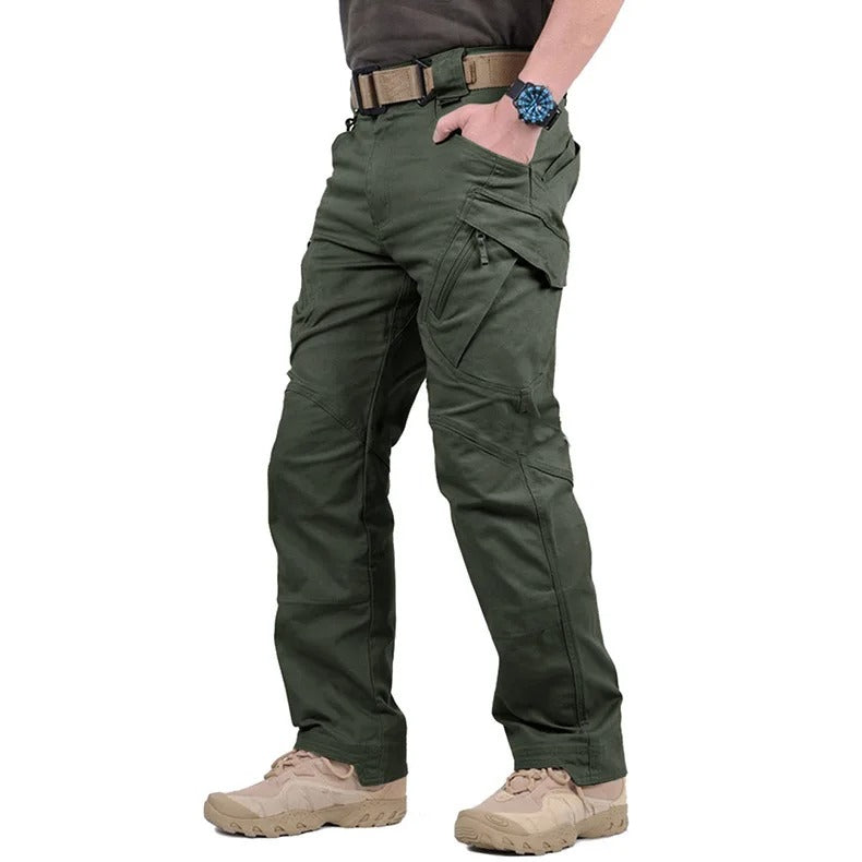 Men’s Classic Tactical Cargo Pants – Durable Multi-Pocket Outdoor Combat Trousers