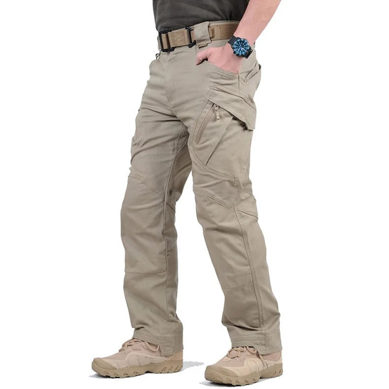 Men’s Classic Tactical Cargo Pants – Durable Multi-Pocket Outdoor Combat Trousers
