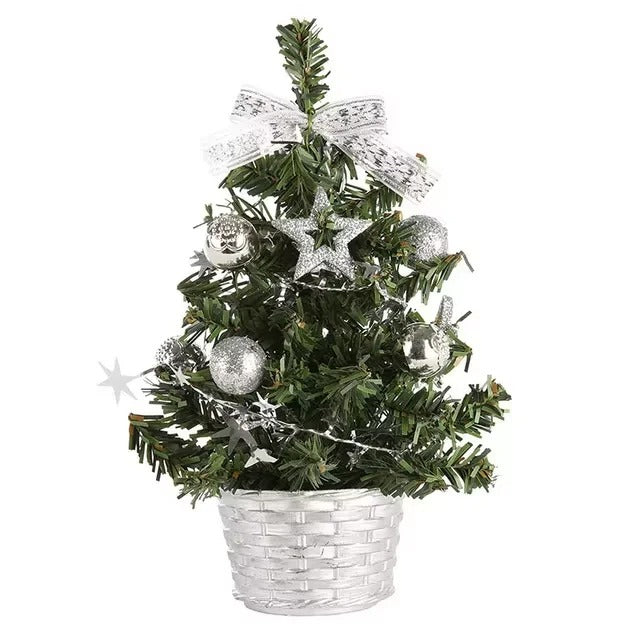 Mini Christmas Tree – 20cm, 30cm & 40cm Artificial Tabletop Xmas Tree for Home, Office & Desk Decoration