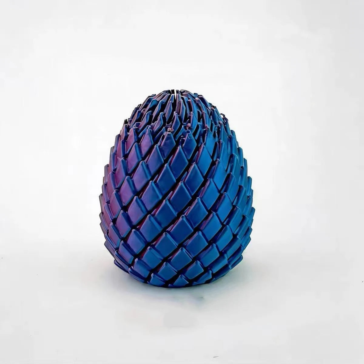 Twisty Fidget Egg – 3D Printed Sensory Desk Toy