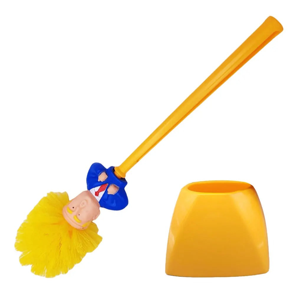 Funny Toilet Cleaning Brush Novelty Donald Bathroom