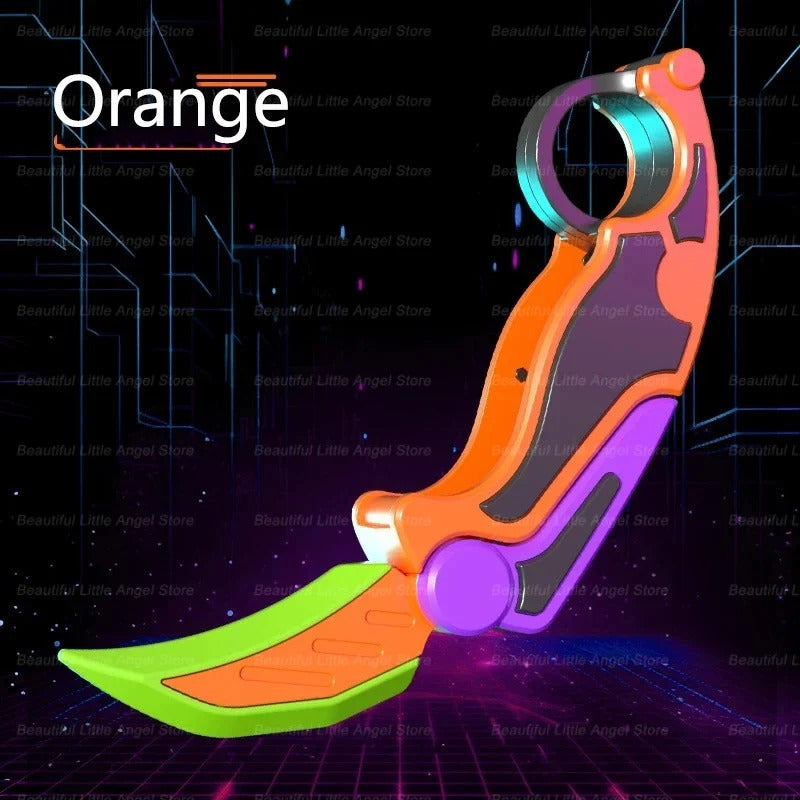 3D Printed Gravity Claw Knife Toy – Stress Relief Fidget Toy