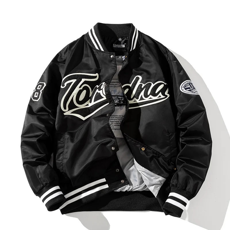 Varsity Baseball Bomber Jacket - Hip Hop Streetwear