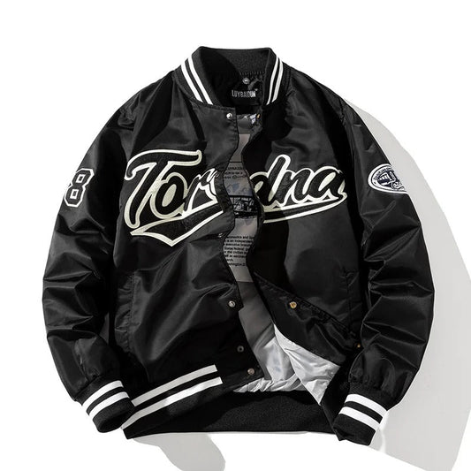 Varsity Baseball Bomber Jacket - Hip Hop Streetwear