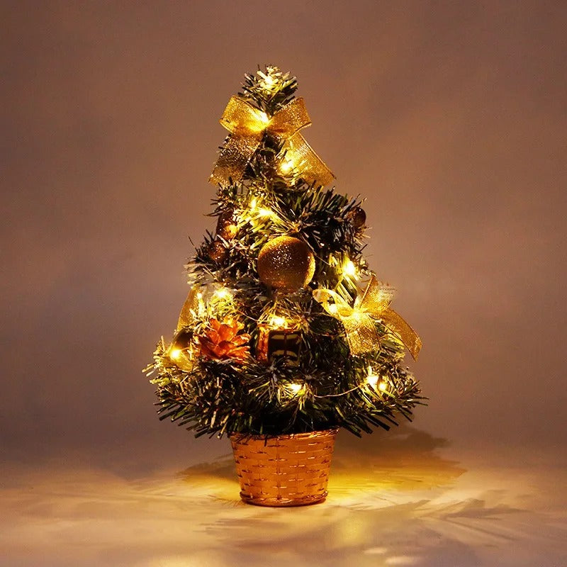 Mini Christmas Tree – 20cm, 30cm & 40cm Artificial Tabletop Xmas Tree for Home, Office & Desk Decoration