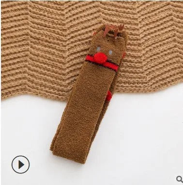 Women & Girls Knee Length Coral Fleece Warm Socks