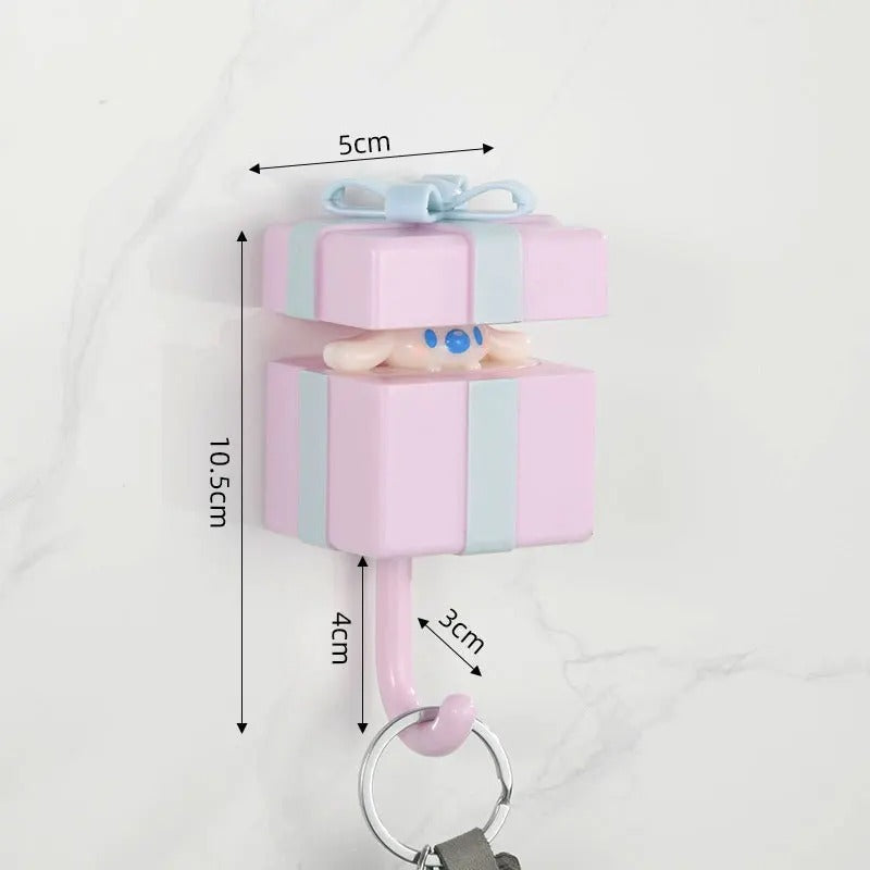Adhesive Cartoon Cat Hooks