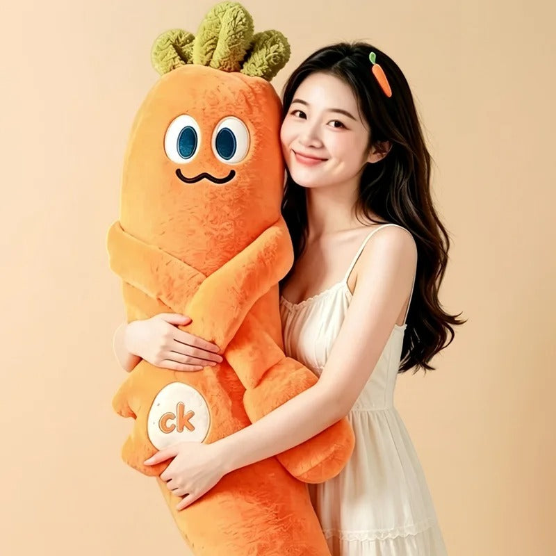Sleep Companion Long Pillow Doll – Soft Plush Soothing Patting Toy | Leg Support Body Pillow for Adults