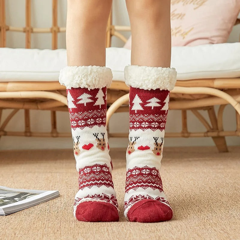 Penguin Plush Slipper Socks – Soft Non-Slip Floor Slippers Short Sock for Women & Girls