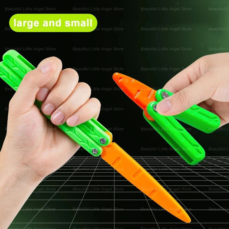 3D Printed Gravity Claw Knife Toy – Stress Relief Fidget Toy
