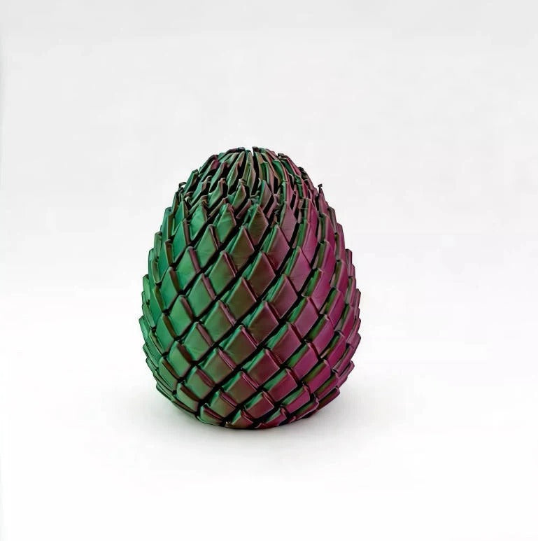 Twisty Fidget Egg – 3D Printed Sensory Desk Toy
