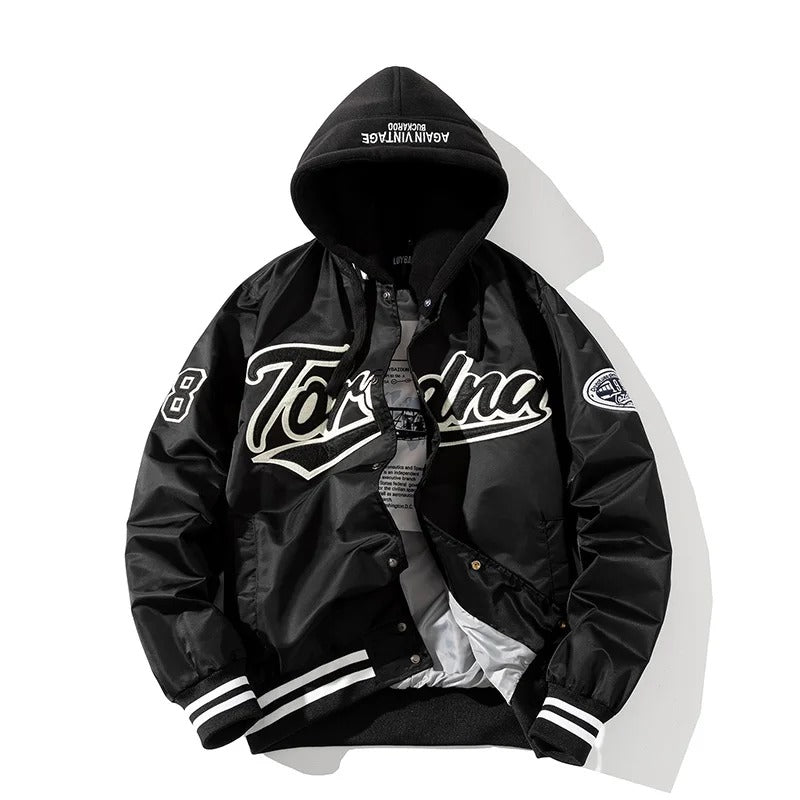Varsity Baseball Bomber Jacket - Hip Hop Streetwear