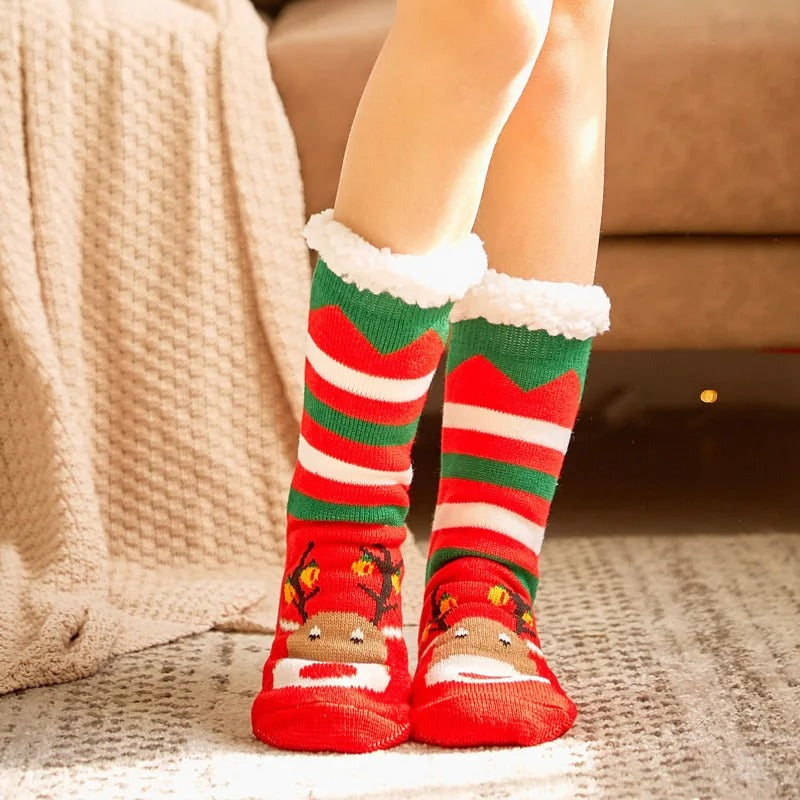 Penguin Plush Slipper Socks – Soft Non-Slip Floor Slippers Short Sock for Women & Girls