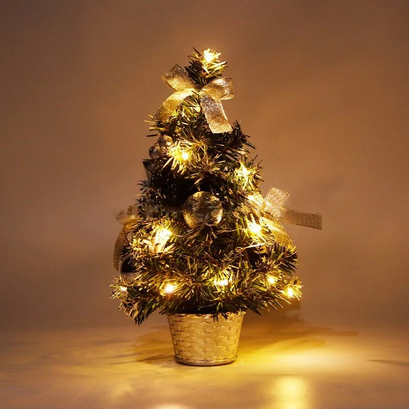 Mini Christmas Tree – 20cm, 30cm & 40cm Artificial Tabletop Xmas Tree for Home, Office & Desk Decoration