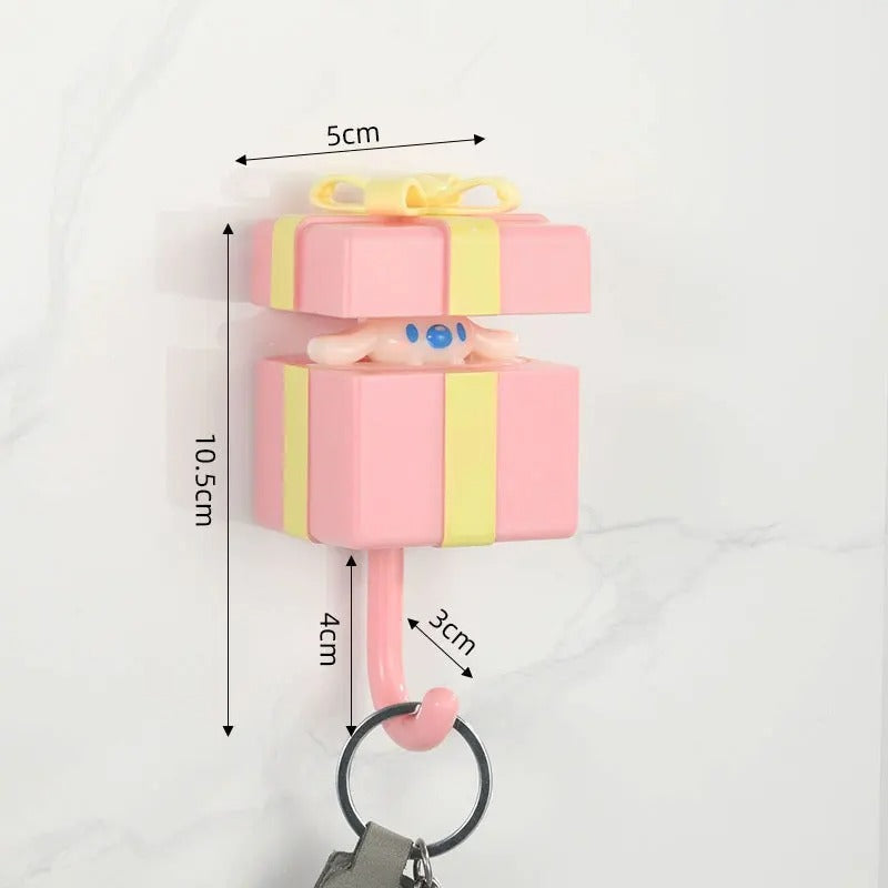 Adhesive Cartoon Cat Hooks