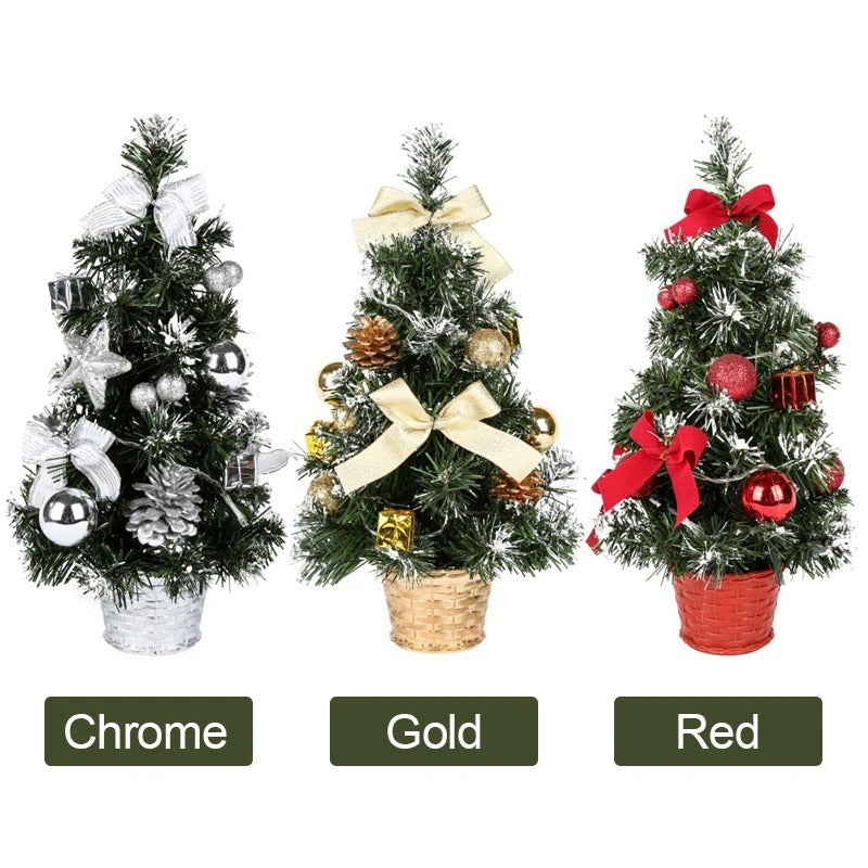 Mini Christmas Tree – 20cm, 30cm & 40cm Artificial Tabletop Xmas Tree for Home, Office & Desk Decoration