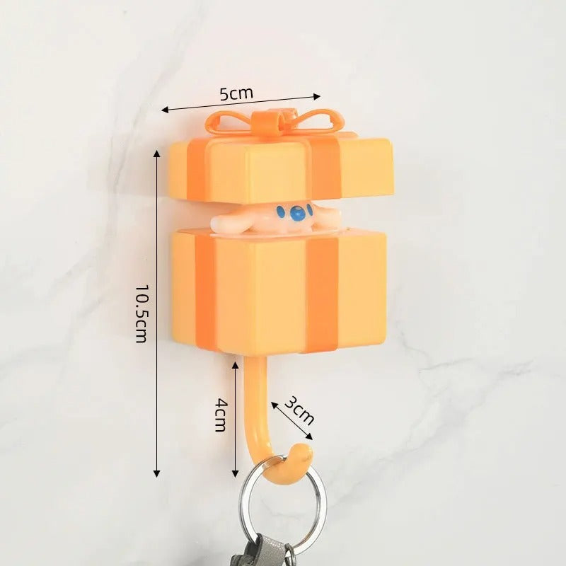 Adhesive Cartoon Cat Hooks