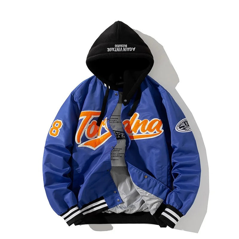 Varsity Baseball Bomber Jacket - Hip Hop Streetwear