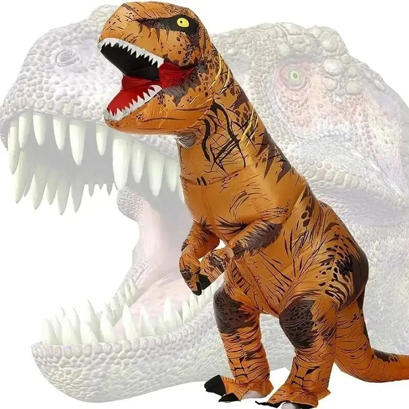 Dinosaur Inflatable Costume – Funny Adult Halloween & Party Suit