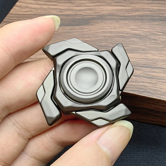 Mini Armor Metal Fidget Spinner – Premium EDC Stress Relief Toy for Adults & Collectors