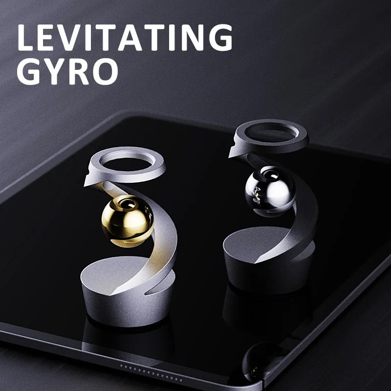 Gyro Gravity-Defying Kinetic Desk Toy – Mesmerising Spinning Fidget Ornament for Office & Home