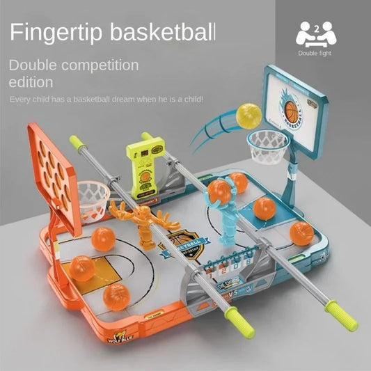 Fingertip Basketball Table Game – Mini Desktop Basketball Toy for Kids, Adults & Office Fun