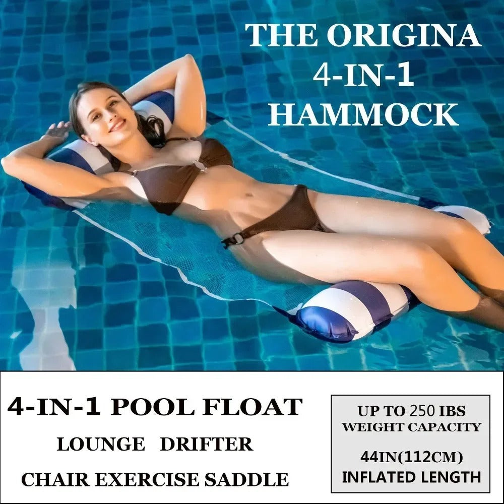 Swimming Water Sofa – Inflatable Hammock Floating Mat for Pool & Beach