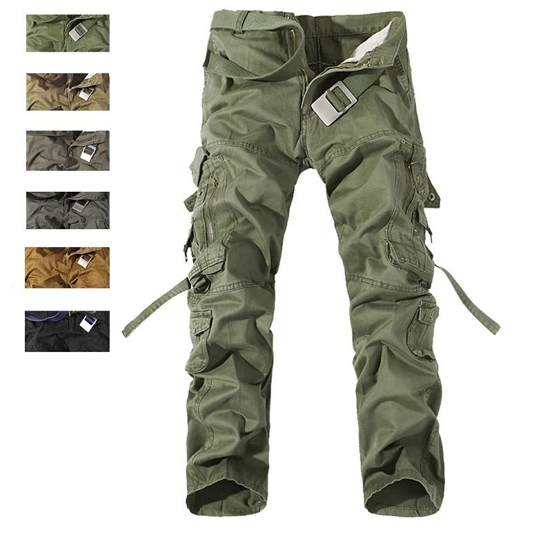 Men’s Tactical Cargo Pants – Multi-Pocket Durable Outdoor Combat Trousers