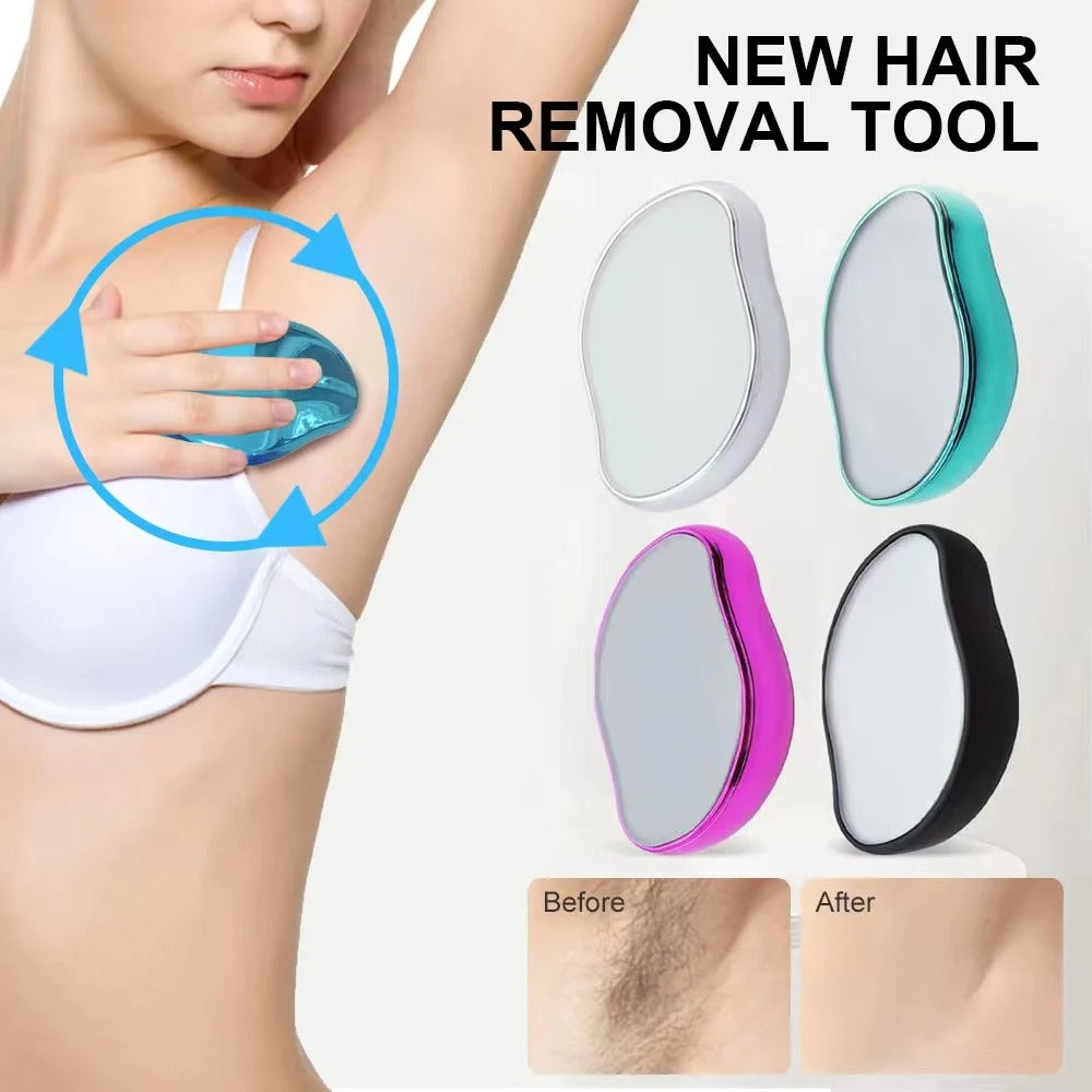 Crystal Hair Eraser – Painless Physical Hair Removal Tool