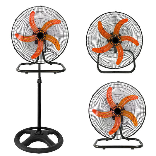 18 Inch 3-in-1 Landing Fan – Wide Angle Air Supply, Noise Reduction & Silent Operation
