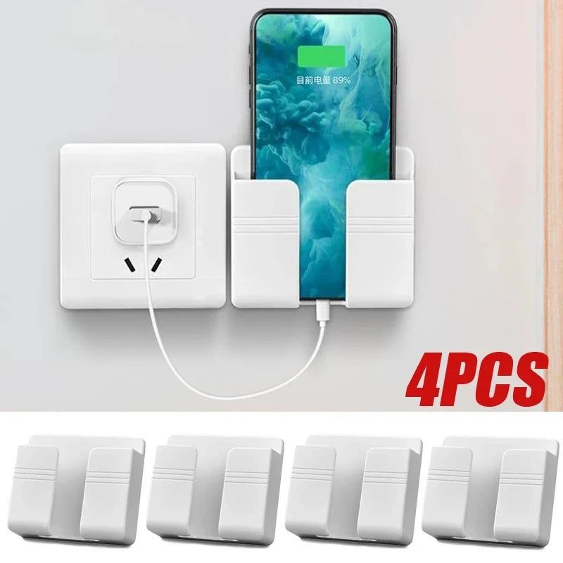 Wall Mounted Storage Box – Punch-Free Multifunction Organizer for Remote, Phone & Charger