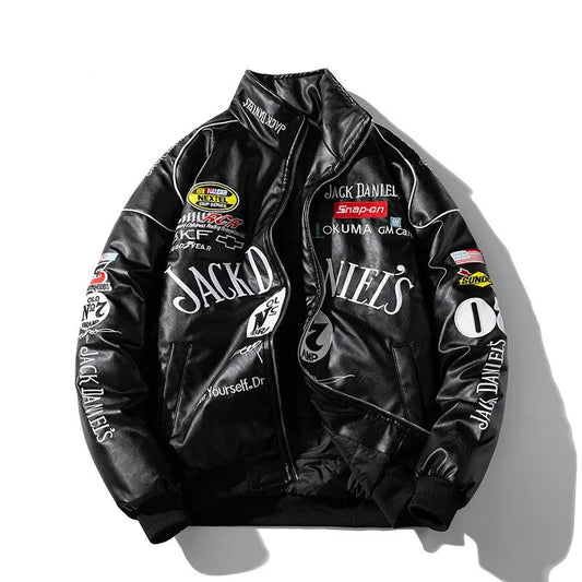 F1 Racing Jacket – Embroidered Motorsport Style