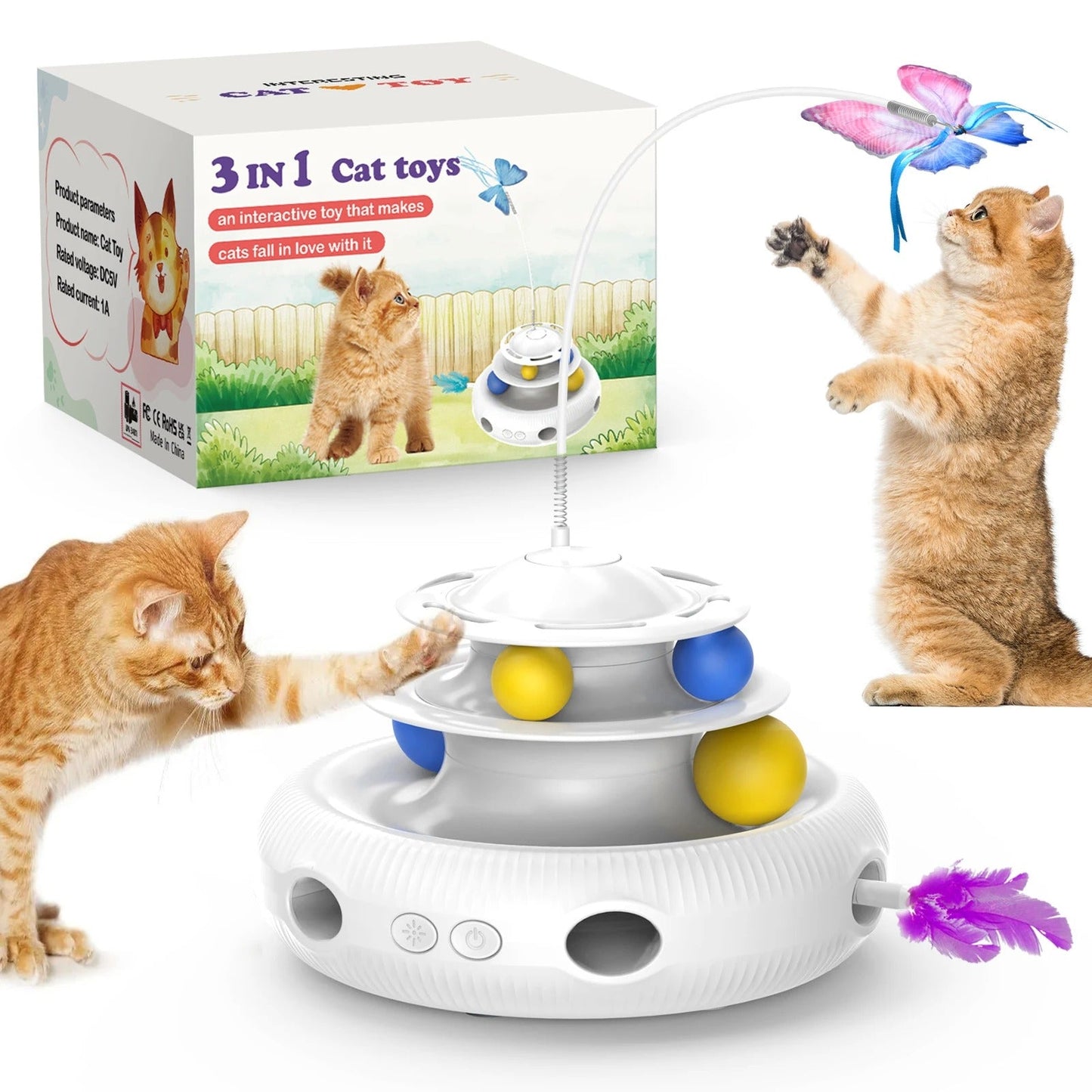 Cat Laser Interactive Indoor Cat Puzzle Pet Toys