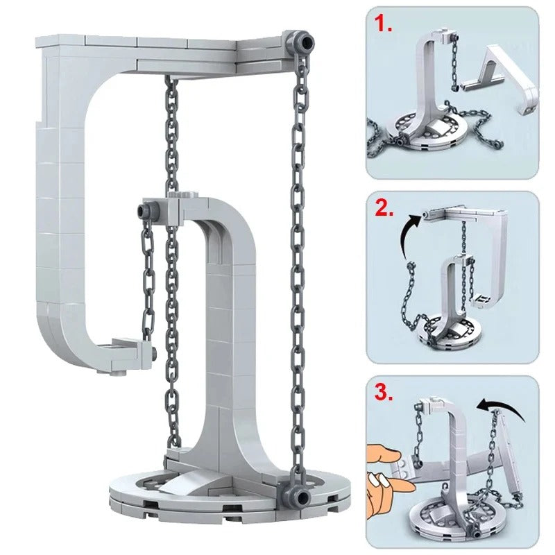 DIY Anti-Gravity Tensegrity Structure – Floating Desk Sculpture & STEM Building Kit for Adults & Kids