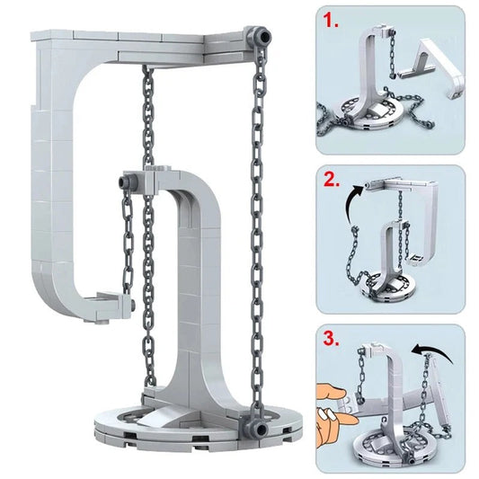 DIY Anti-Gravity Tensegrity Structure – Floating Desk Sculpture & STEM Building Kit for Adults & Kids