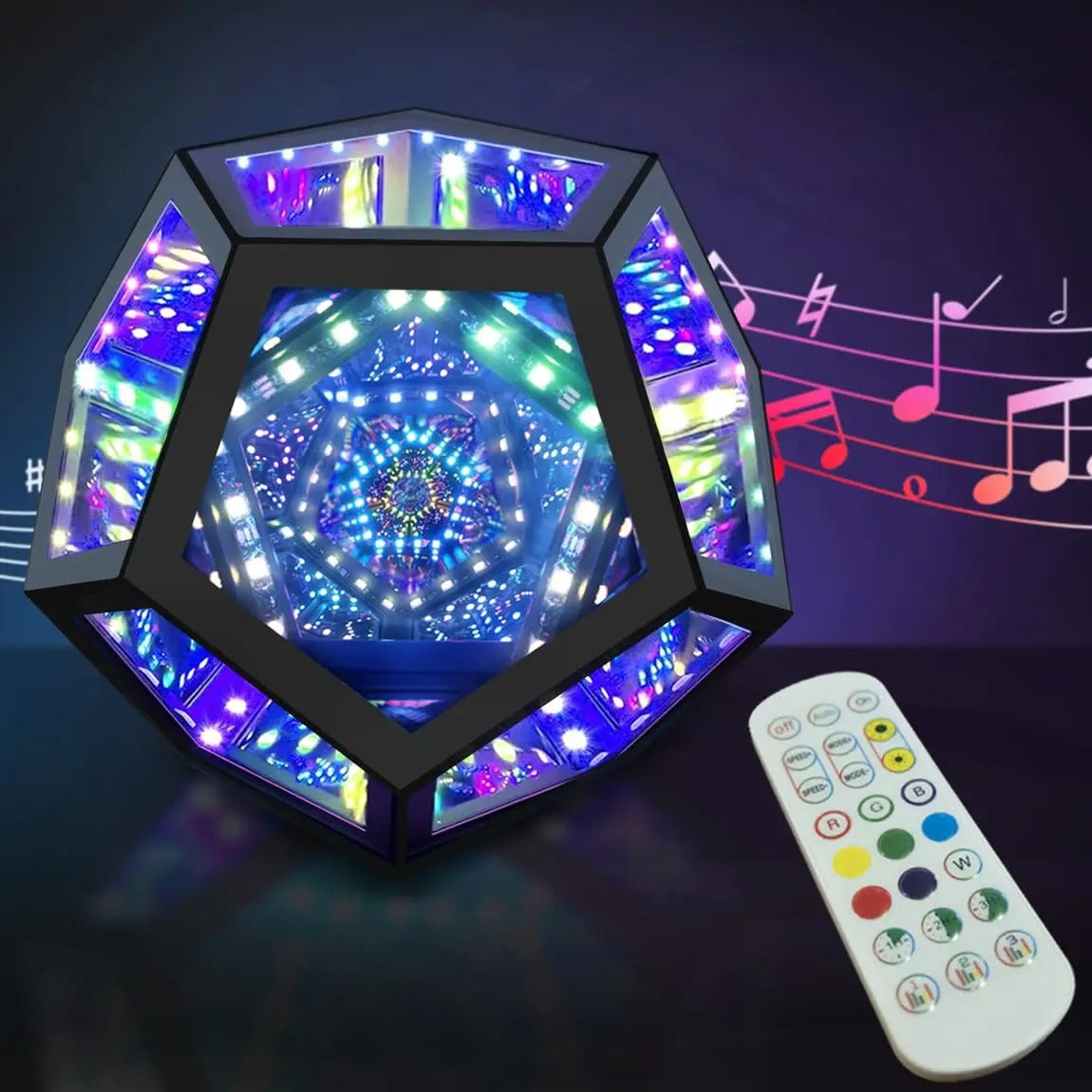 Infinity Dodecahedron – Mesmerizing 3D Geometric Desk Toy