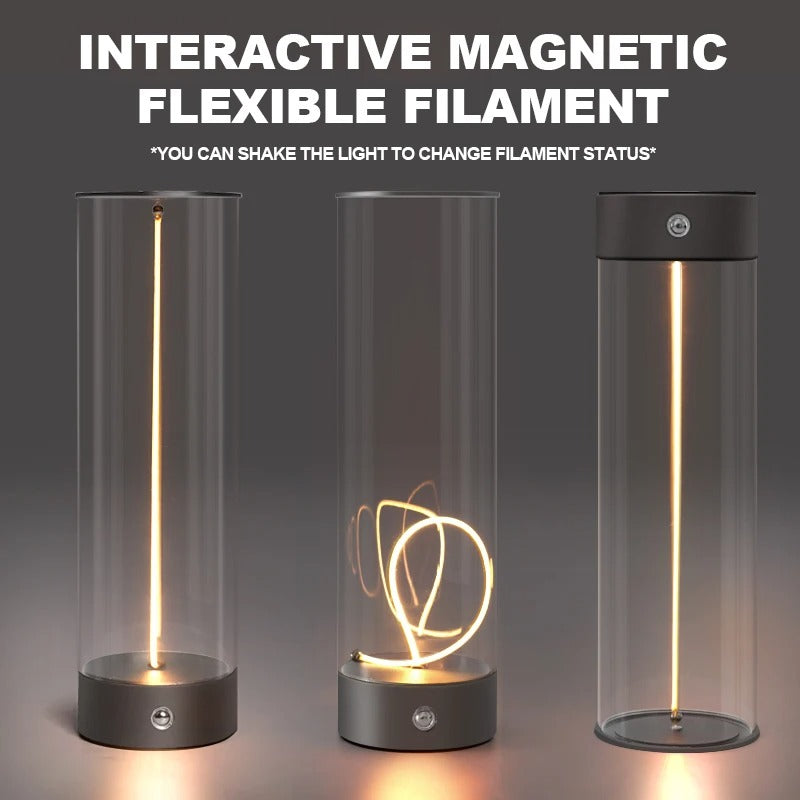Cordless Portable LED Magnetic Table Lamp – Rechargeable Wireless Desk Light for Home & Office