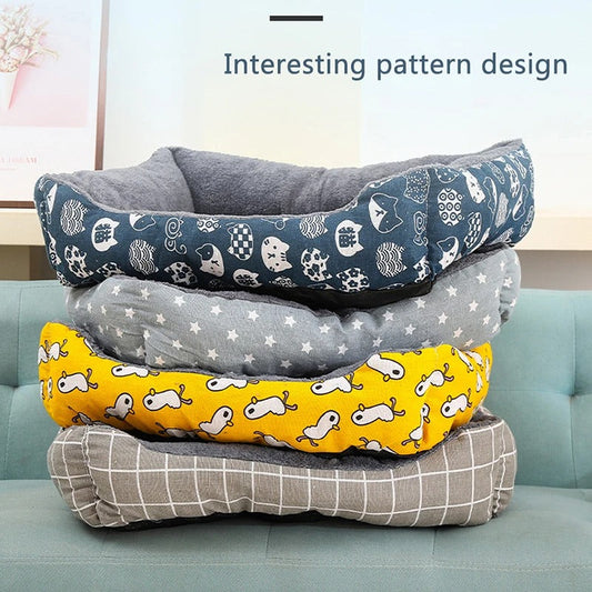 Warm Dog Bed – Cosy Plush Pet Sleeping Bed for Dogs & Cats